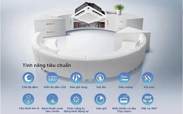 MDV Midea trang bị nhiều tính năng hiện đại