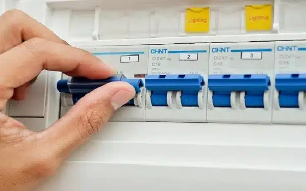 Ngắt nguồn điện để đảm bảo việc vệ sinh máy lạnh an toàn