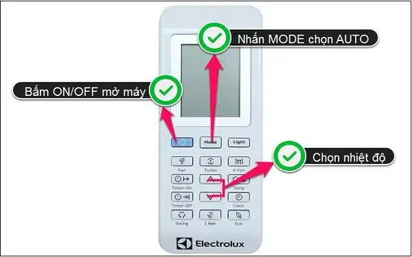 Hướng dẫn sử dụng chế độ Auto