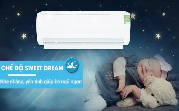 Tính năng Sweet Dream của điều hòa Midea cực kỳ hữu dụng