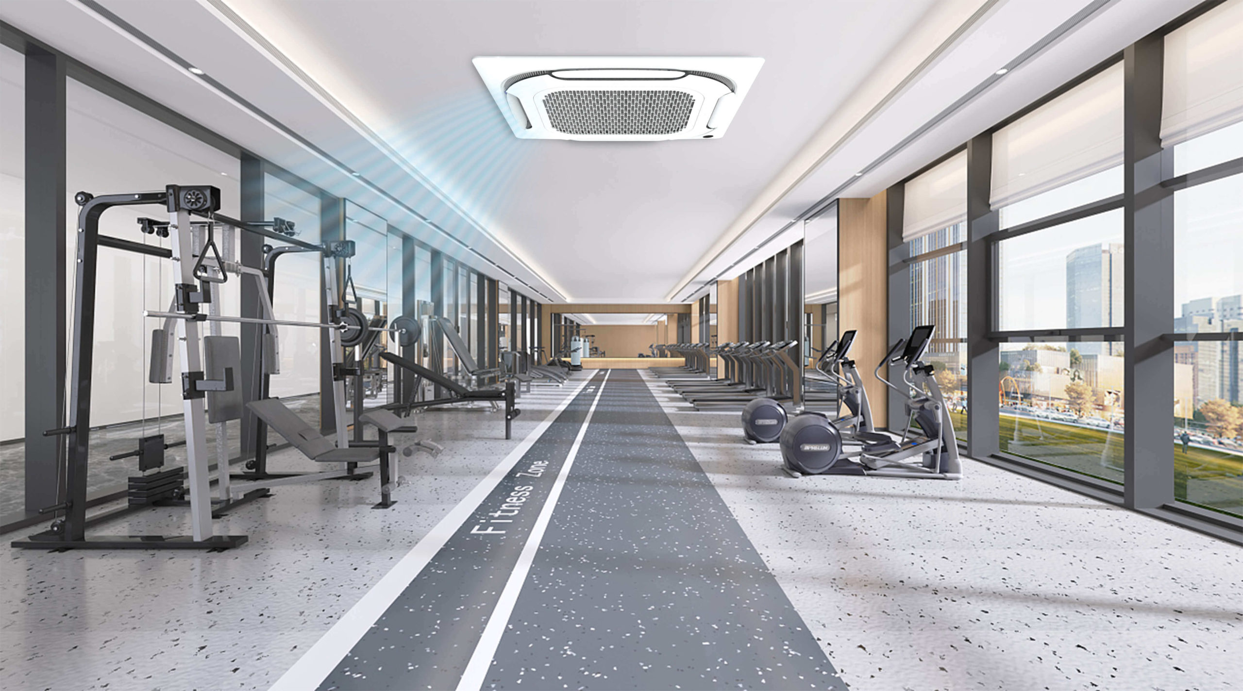 Dàn lạnh VRF Cassette MDV Midea